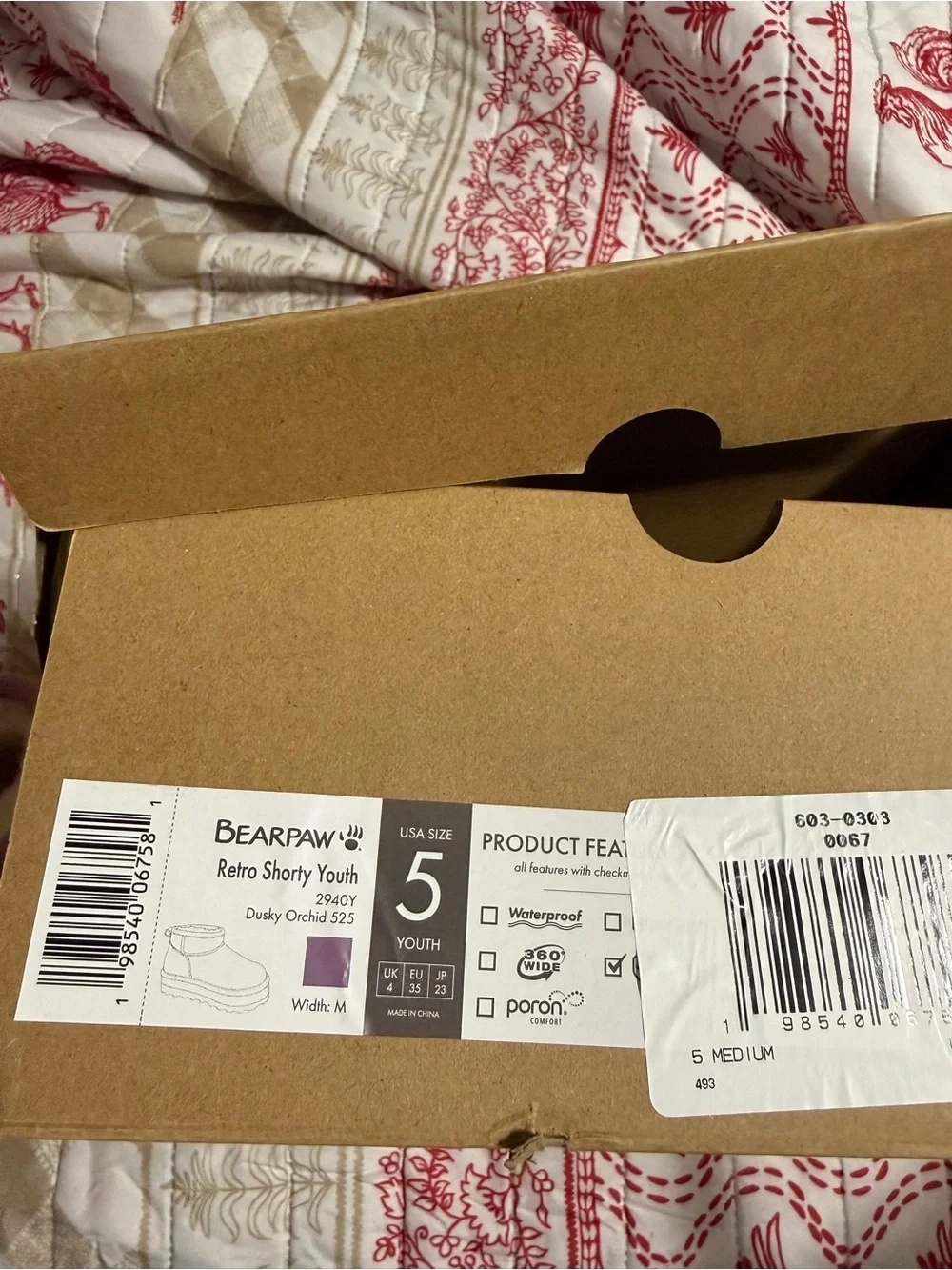 BearPaw Mauve Pink Suede Platform Short Boots